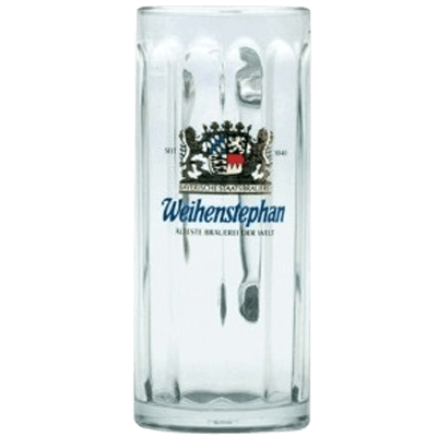 Weihenstephaner Tall Stein Beer Glass (500ml) Glassware Weihenstephan