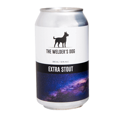 Welder's Dog Extra Stout Craft Beer The Welder's Dog Brewing