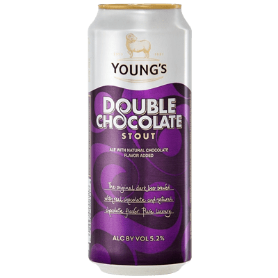 Wells & Young's Double Chocolate Stout 440ml Can Craft Beer Charles Wells Brewery
