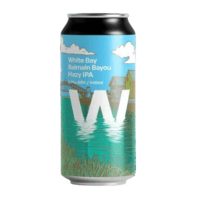White Bay Balmain Bayou Hazy IPA 440ml Can Craft Beer White Bay Beer Co.