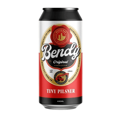 White Bay Bendy Tiny Pilsner 440ml Can Craft Beer White Bay Beer Co.