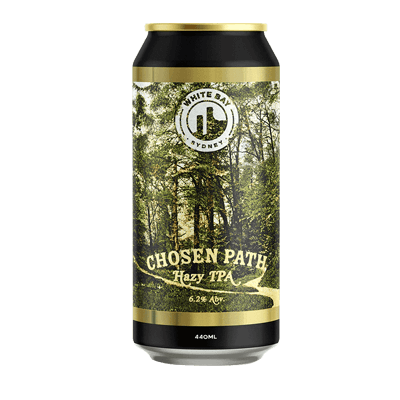 White Bay Chosen Path Hazy IPA 440ml Can Craft Beer White Bay Beer Co.