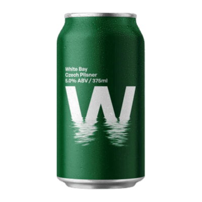 White Bay Czech Pilsner 375ml Can Craft Beer White Bay Beer Co.