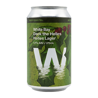 White Bay Deck The Helles Helles Lager 375ml Can Craft Beer Hawkers Beer