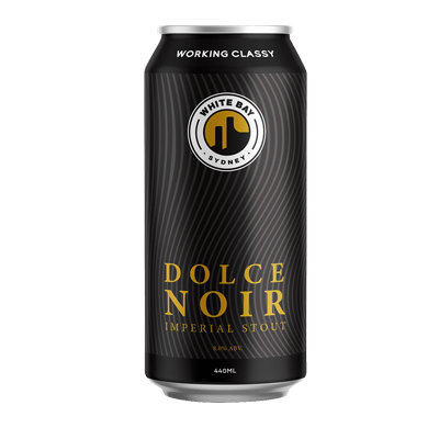 White Bay Dolce Noir Imperial Stout Single Craft Beer White Bay Beer Co.