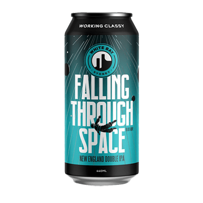 White Bay Falling Through Space New England Double IPA 440ml Can Craft Beer White Bay Beer Co.