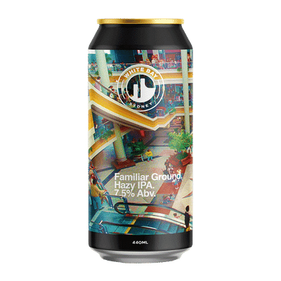 White Bay Familiar Ground Hazy IPA 440ml Can Craft Beer White Bay Beer Co.