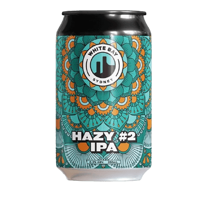 White Bay Hazy IPA #2 355ml Can Craft Beer White Bay Beer Co.