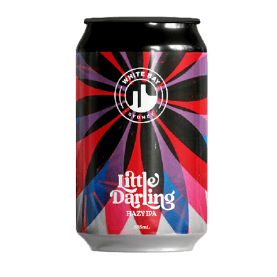White Bay Little Darling Hazy IPA 355ml Can Craft Beer White Bay Beer Co.