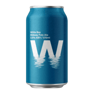 White Bay Midway Pale Ale 375ml Can Craft Beer White Bay Beer Co.