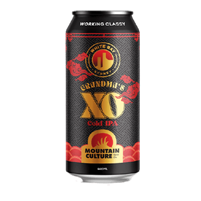White Bay/Mountain Culture Grandma's XO Cold IPA 440ml Can Craft Beer White Bay Beer Co.