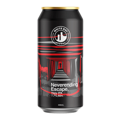 White Bay Neverending Escape Hazy IPA 440ml Can Craft Beer White Bay Beer Co.