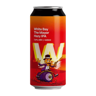White Bay The Mayor Hazy IPA 440ml Can White Bay Beer Co.