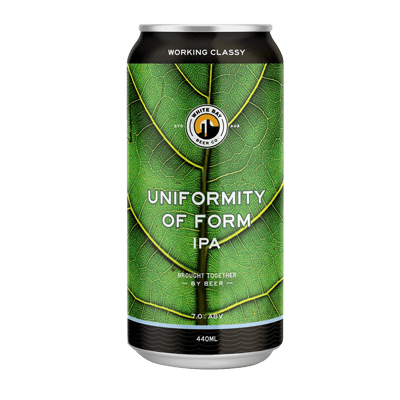 White Bay Uniformity of Form IPA Craft Beer White Bay Beer Co.