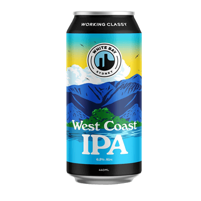 White Bay West Coast IPA 2.0 440ml Can Craft Beer White Bay Beer Co.