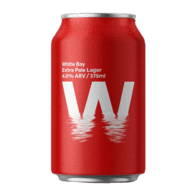 White Bay x Sydney Swans Extra Pale Lager 375ml Can Craft Beer White Bay Beer Co.