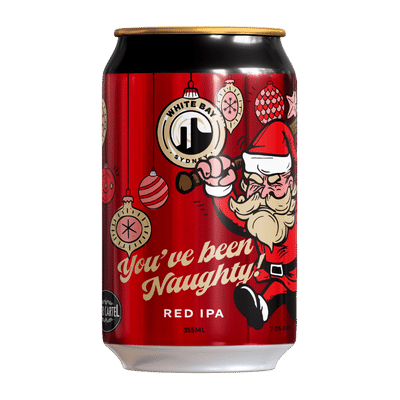 White Bay You've Been Naughty Red IPA 355ml Can Craft Beer White Bay Beer Co.