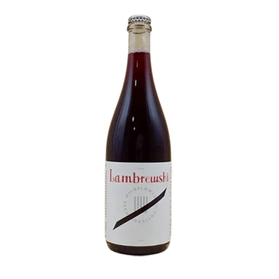 Wildflower Lambrewski Sparkling Red Ale 750ml Bottle Craft Beer Wildflower Brewing & Blending