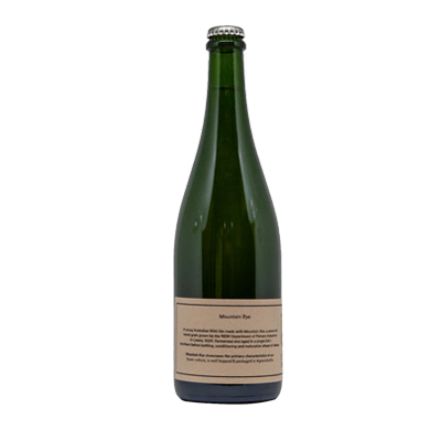 Wildflower Mountain Rye Wild Ale 750ml Bottle Wildflower Brewing & Blending