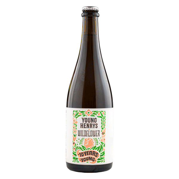 Wildflower x Young Henrys 10 Years Young 750ml Bottle Craft Beer Wildflower Brewing & Blending