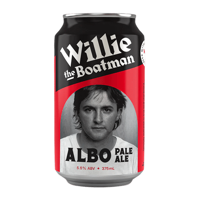 Willie the Boatman Albo Pale Ale 375ml Can Craft Beer Willie The Boatman
