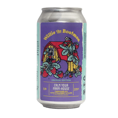 Willie the Boatman Calm Your Farm-House Farmhouse Ale Craft Beer Willie The Boatman