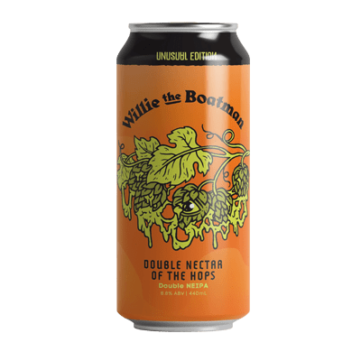 Willie The Boatman Double Nectar of the Hops Double NEIPA 440ml Can Craft Beer Willie The Boatman