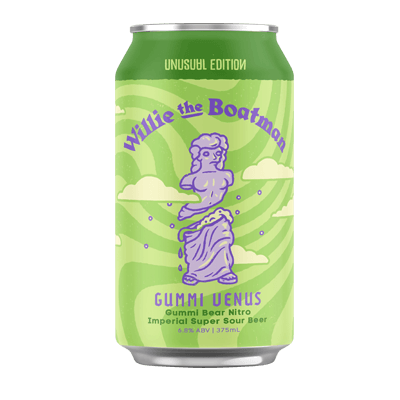 Willie the Boatman Gummi Venus Nitro Imperial Sour 375ml Can Craft Beer Willie The Boatman