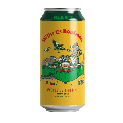 Willie The Boatman People Be Trifflin' Xmas Trifle Sour Ale 440ml Can Craft Beer Willie The Boatman