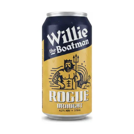 Willie The Boatman Rouge Draught 375ml Can Craft Beer Willie The Boatman
