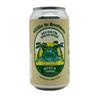 Willie the Boatman Sex on the Beach Sour Ale Craft Beer Willie The Boatman
