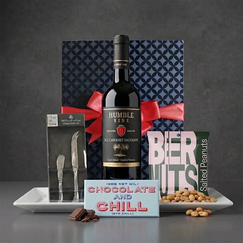 Wine & Platter Night Hamper Gift Packs Brewquets