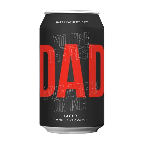 Wolf of the Willows Dad Lager 355ml Can Craft Beer Wolf of the Willows