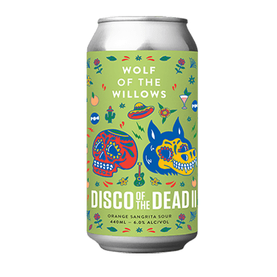Wolf of the Willows Disco of the Dead II Sour Ale 440ml Can Craft Beer Wolf of the Willows