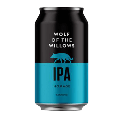 Wolf of The Willows Homage IPA 355ml Can Craft Beer Wolf of the Willows