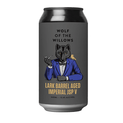 Wolf of the Willows Lark Barrel Aged Imperial JSP V 440ml Can Craft Beer Wolf of the Willows