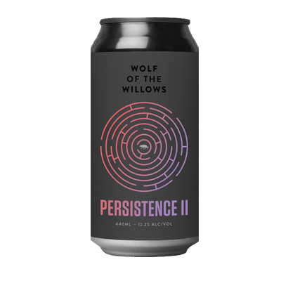 Wolf of the Willows Persistence II Rye Imperial Barrel Aged Stout 2021 440ml Can Craft Beer Wolf of the Willows