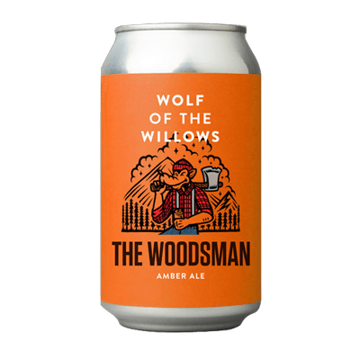 Wolf of the Willows The Woodsman Amber Ale Craft Beer Wolf of the Willows