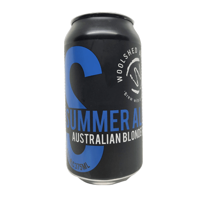 Woolshed Summer Ale 375ml Can Single Craft Beer Woolshed Brewery