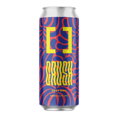Working Title Crush Hazy Double IPA 500ml Can Craft Beer Working Title