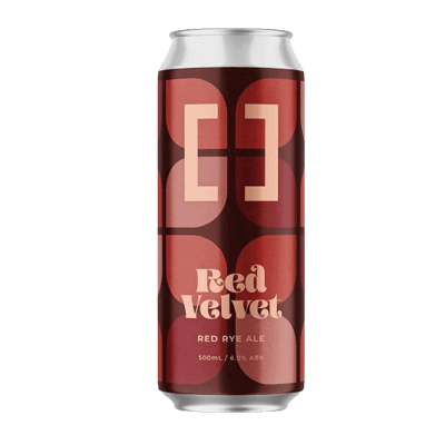 Working Title Red Velvet Red Rye Ale 500ml Can Craft Beer Working Title Brew Co