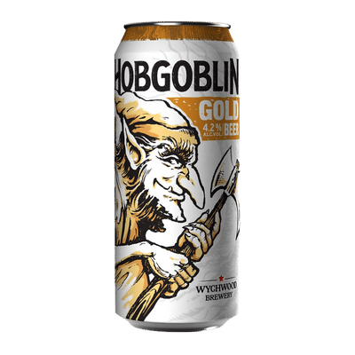 Wychwood Hobgoblin Gold Ale 500ml Can Craft Beer Wychwood