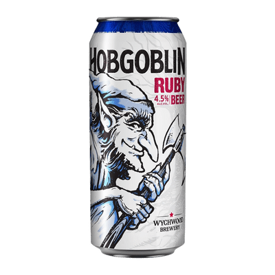 Wychwood Hobgoblin Ruby Ale 500ml Can Craft Beer Wychwood