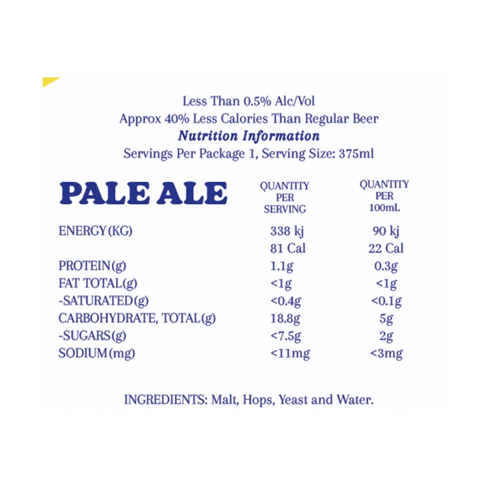 Yeah Nah Alcohol Free Pale Ale Sans Drinks Bundle Yeah Nah Beer
