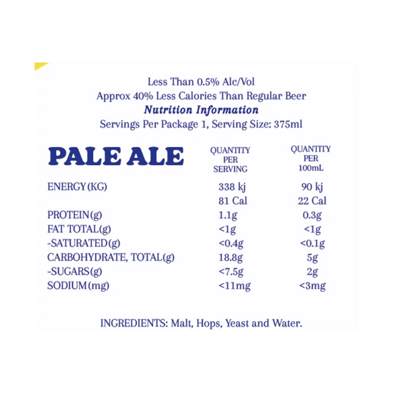 Yeah Nah Alcohol Free Pale Ale Sans Drinks Bundle Yeah Nah Beer
