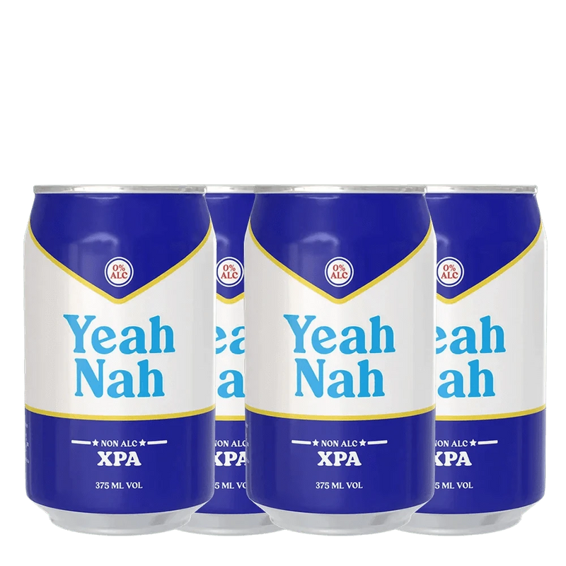 Yeah Nah Non Alcoholic XPA Pack of 4 Sans Drinks Bundle Yeah Nah Beer