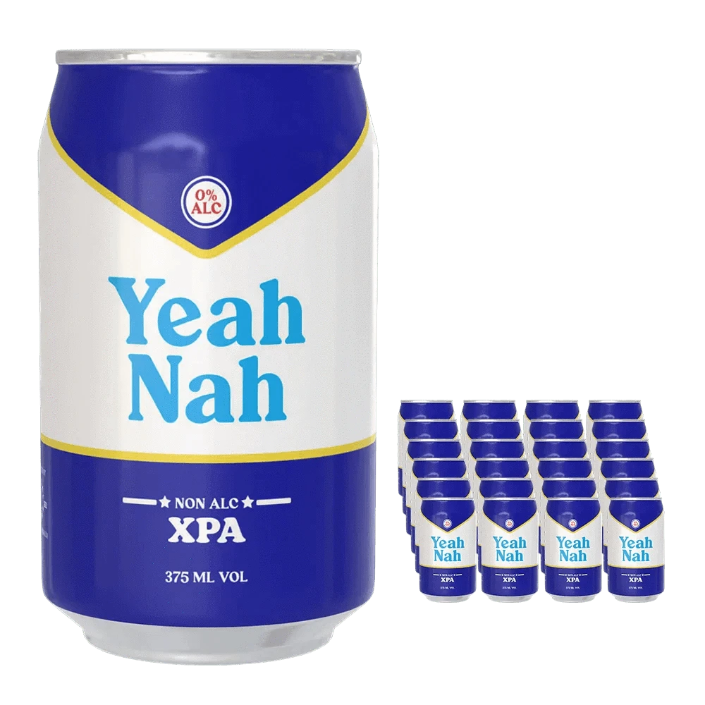 Yeah Nah Non Alcoholic XPA Pack or 24 Sans Drinks Bundle Yeah Nah Beer