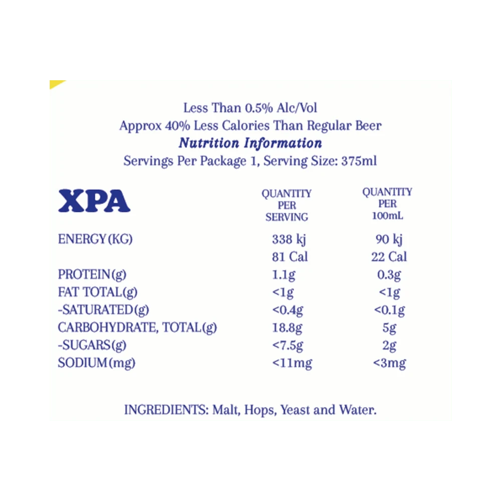 Yeah Nah Non Alcoholic XPA Sans Drinks Bundle Yeah Nah Beer