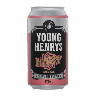 Young Henrys Hazy Pale Ale 375ml Can Craft Beer Young Henrys