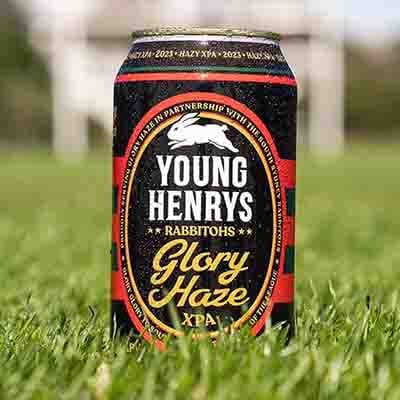 Young Henrys Rabbitohs Glory Haze XPA 375ml Can Craft Beer Young Henrys